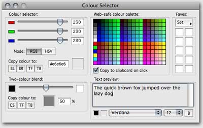 Colour Selector